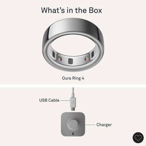 Oura Ring Gen 4 Silver
